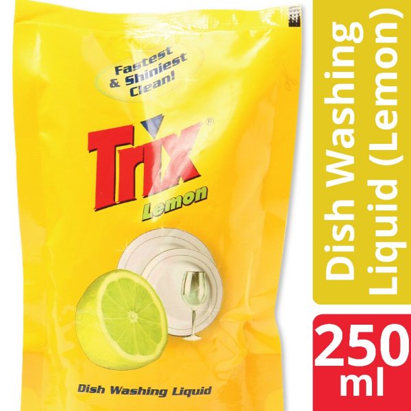 Trix Dishwashing Liquid 250 ml Lemon