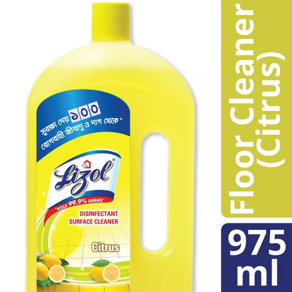 Lizol Floor Cleaner 975 ml Citrus