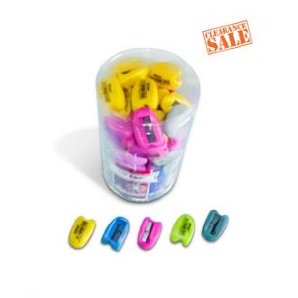 Sharpener, Single Hole, Assorted Color, Tip Top, ...