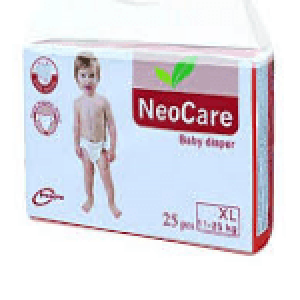 NEO CARE XL BABY DIAPER 11-25 KG 25PCS