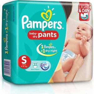 Pampers Baby Dry Pants S 4-8Kg 60P