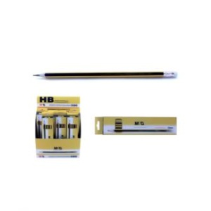 M&G AWP30871 Wooden Pencil with Eraser